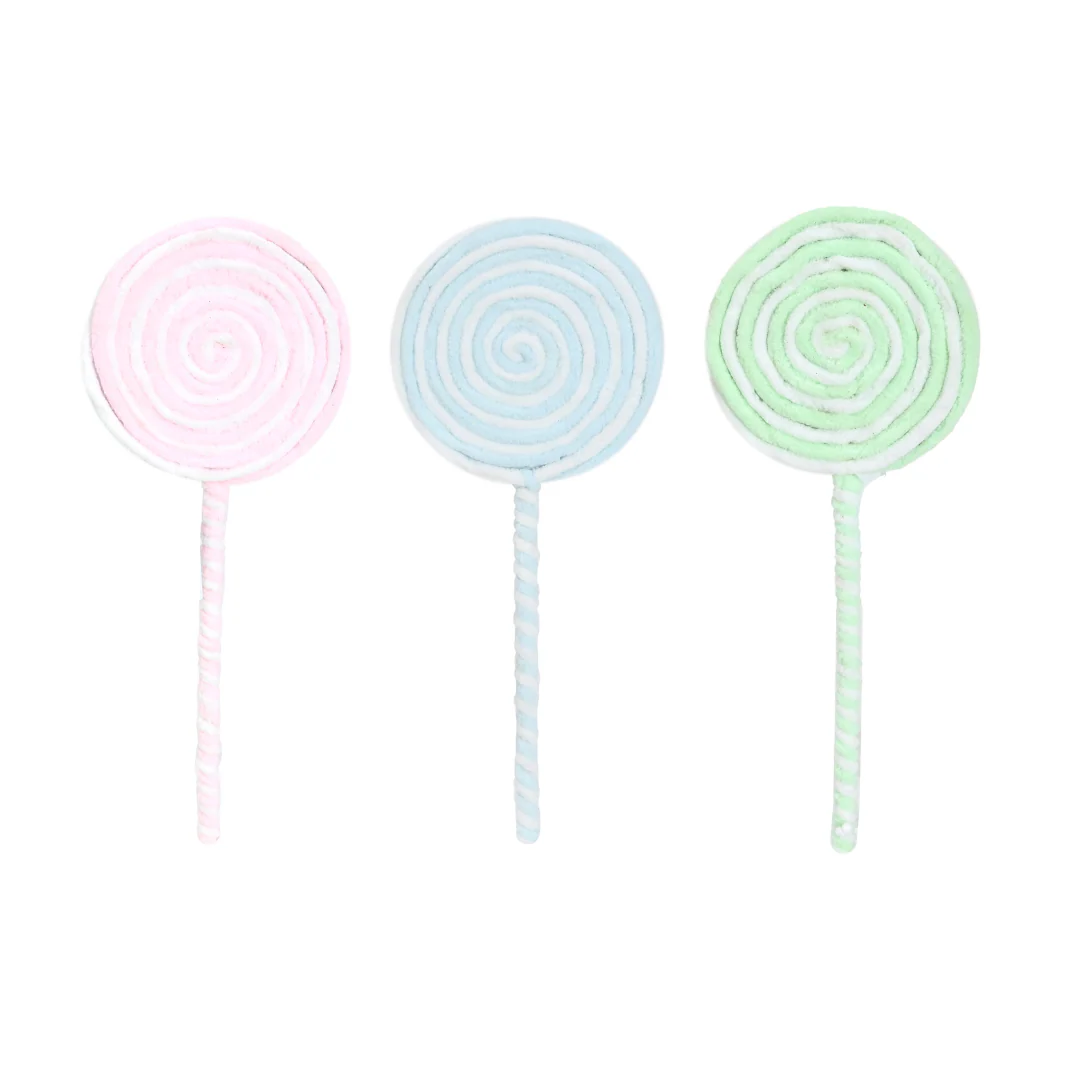 Pastel Plush Candy Lollipop Pick 38cm - Image 2