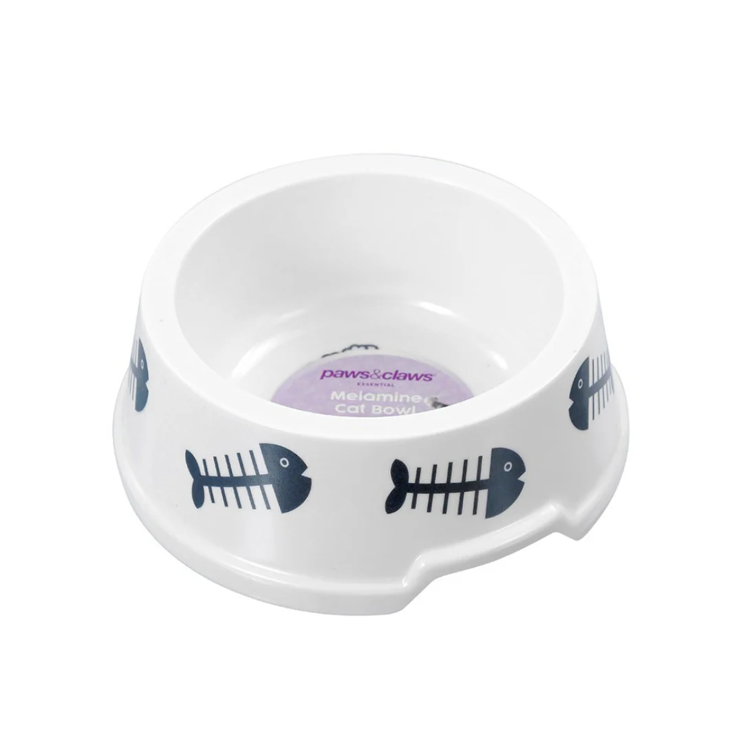 PRINTED MELAMINE CAT BOWL 14.5X5.5CM 3 ASSTD 200ML - Image 3
