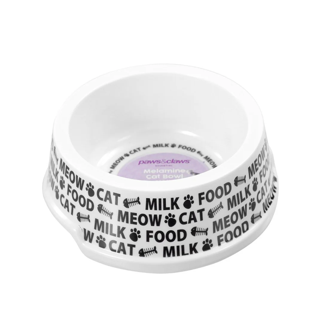PRINTED MELAMINE CAT BOWL 14.5X5.5CM 3 ASSTD 200ML - Image 4