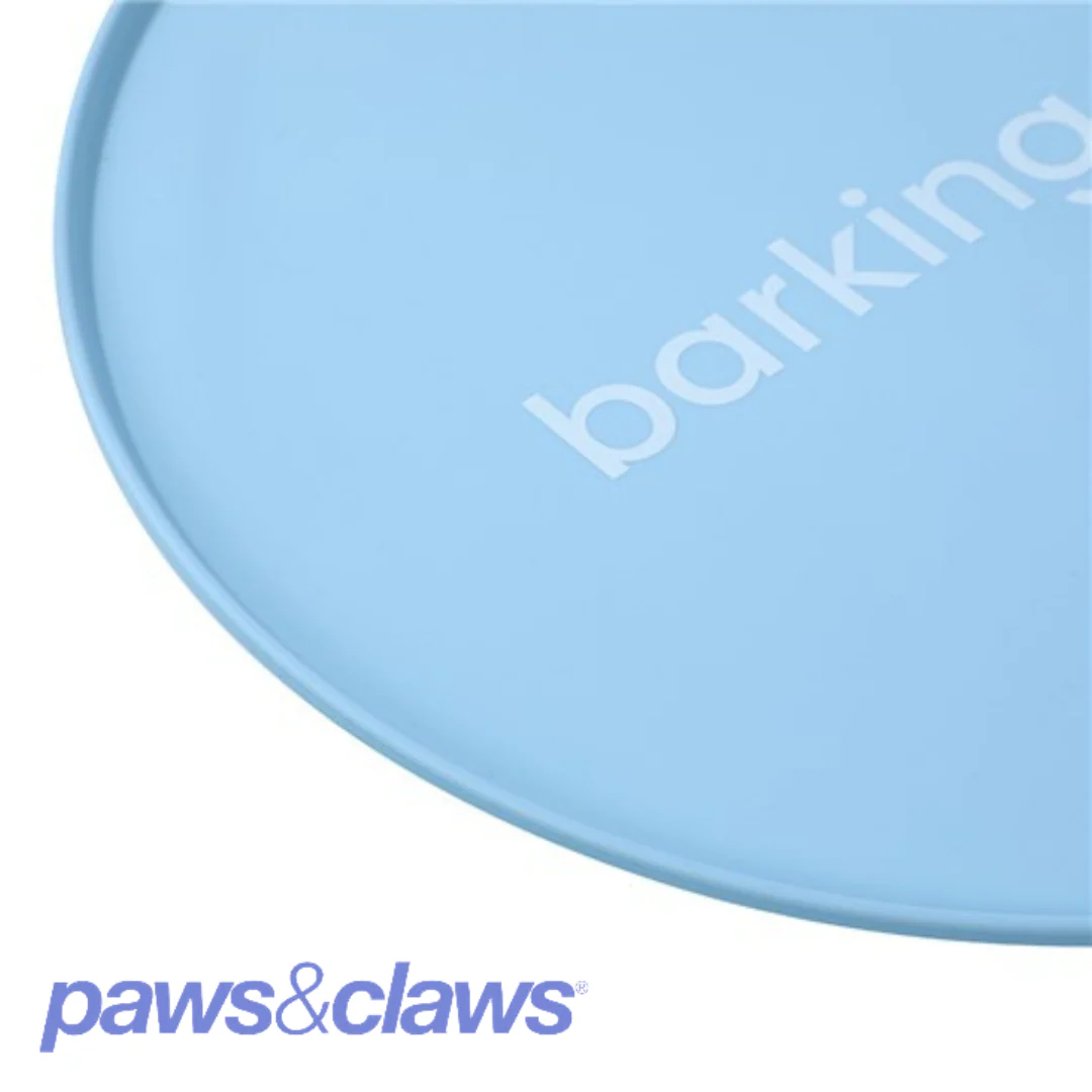 PET NON-SLIP SILICONE FOOD MAT 48X30CM 3 ASSTD OVAL - Image 7