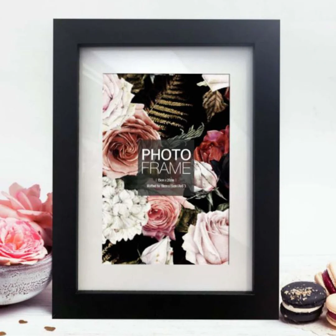 Photo Frame Bella Black Box Frame 20x25cm - Image 2