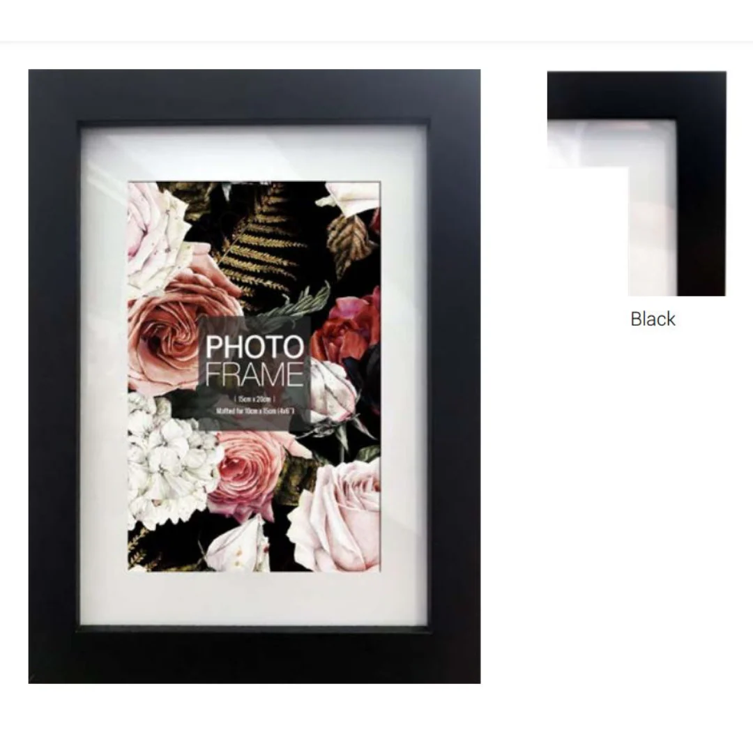Photo Frame Bella Black Box Frame 30x42cm