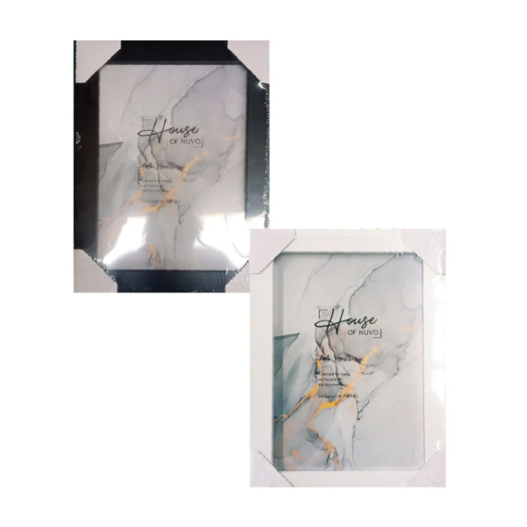 Photo Frame Non Matted Connor Black & White 21x29.7cm Assorted