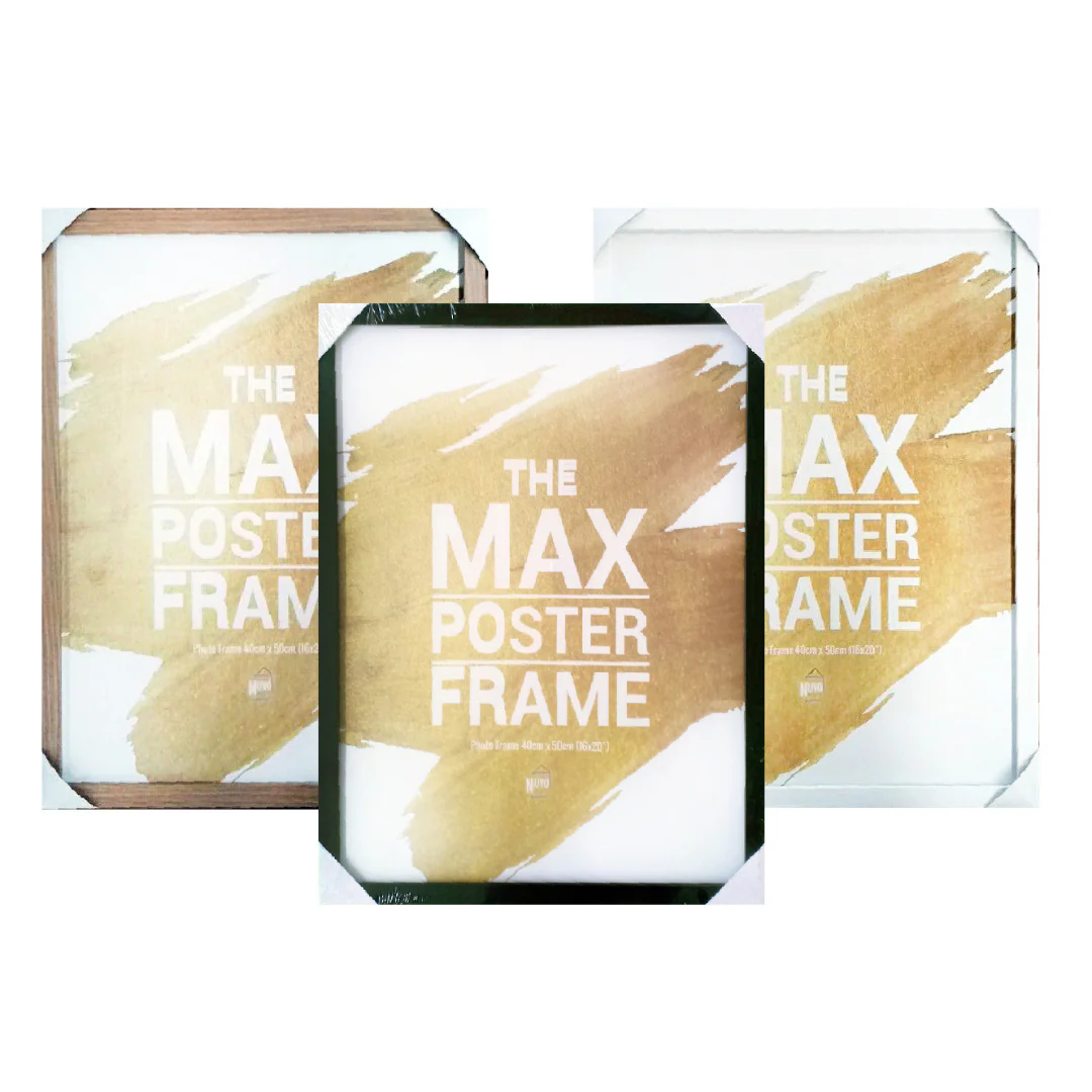 Photo Frame Ornate Frame 100% Timber 40x50cm White - Image 2