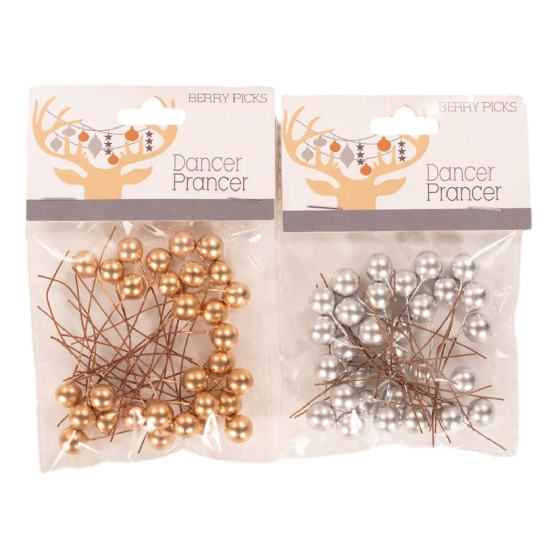 Picks 1cm Gold and Silver Assorted - Image 2