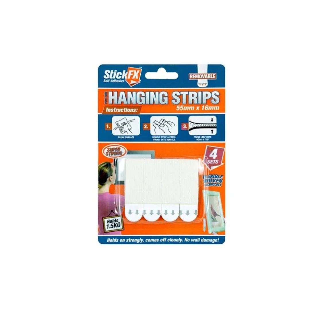 Picture Tape Removable holds 1.5kg 4 set