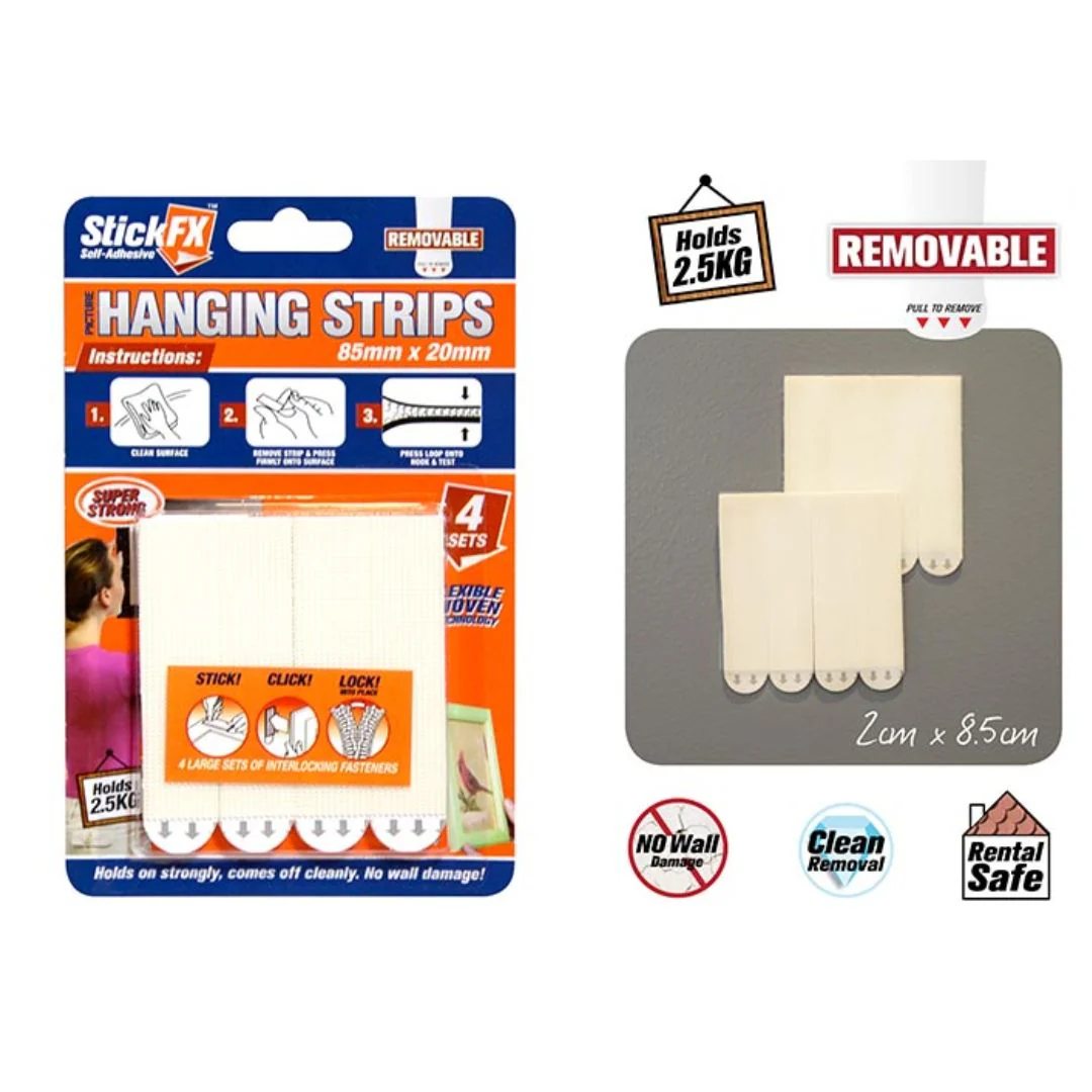 Picture Tape Removable holds 2.5kg 4 set - Image 2