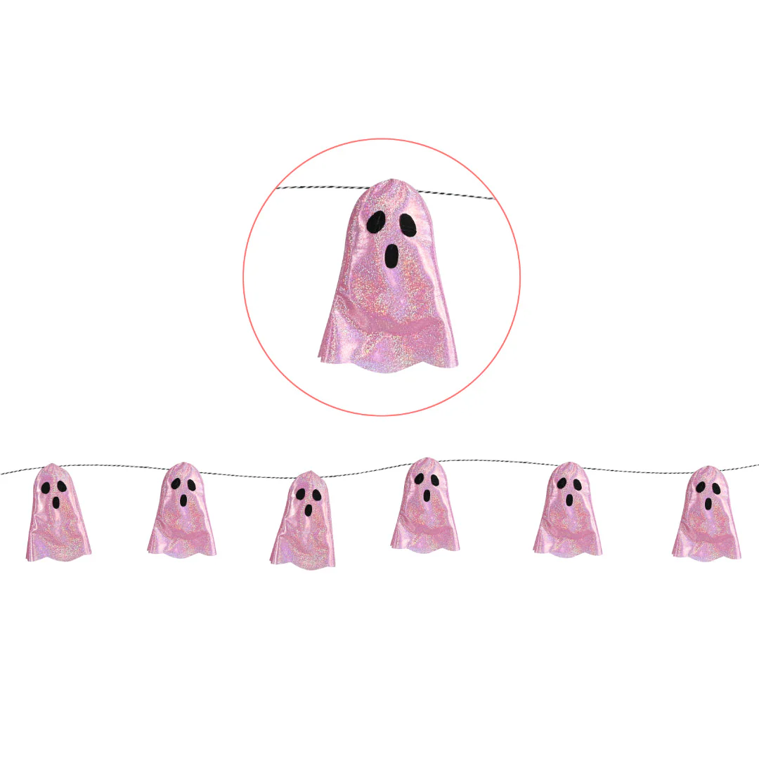 Pink Ghost Garland