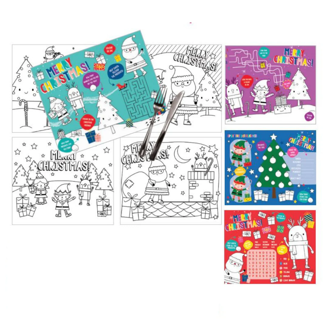 Placemats Paper Activity