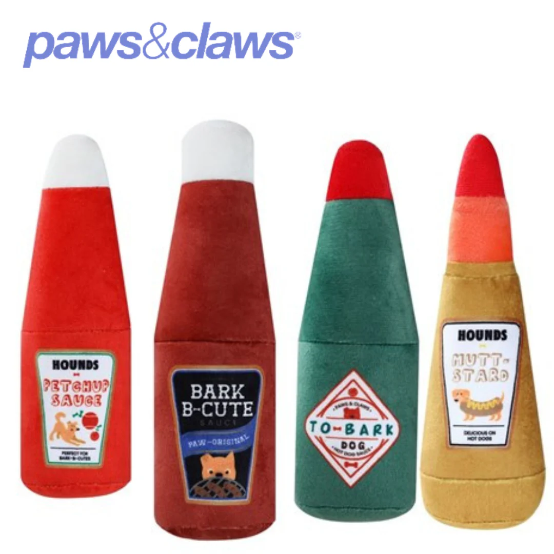 Plush Bbq Sauce Bottle 20X8cm - Image 3