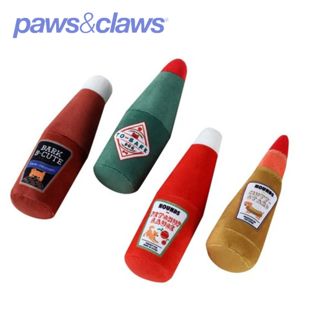 Plush Bbq Sauce Bottle 20X8cm - Image 4