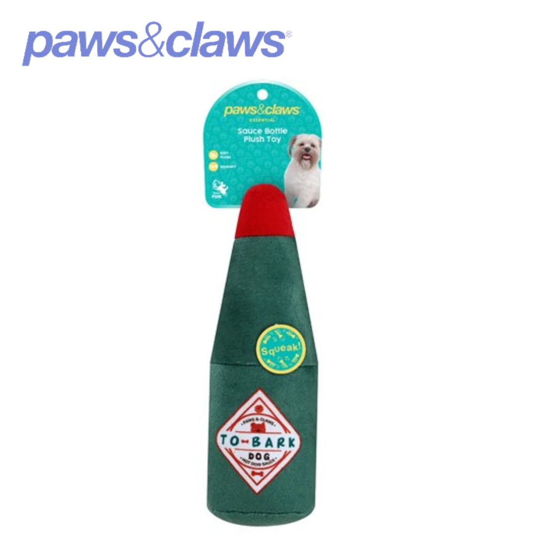 PLUSH HOT SAUCE BOTTLE 20X8CM