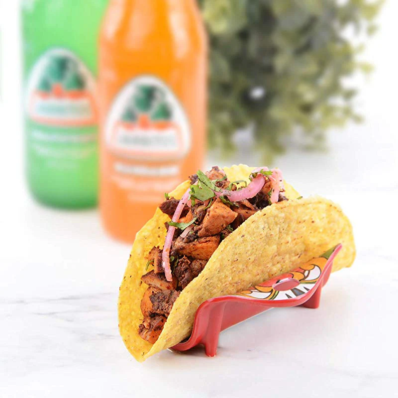 Prepara Taco Holder - Single Yellow - Image 5