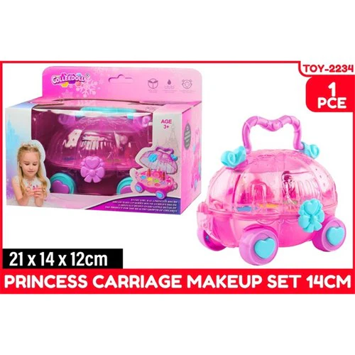 Princess Carriage Makeup Small 14cm