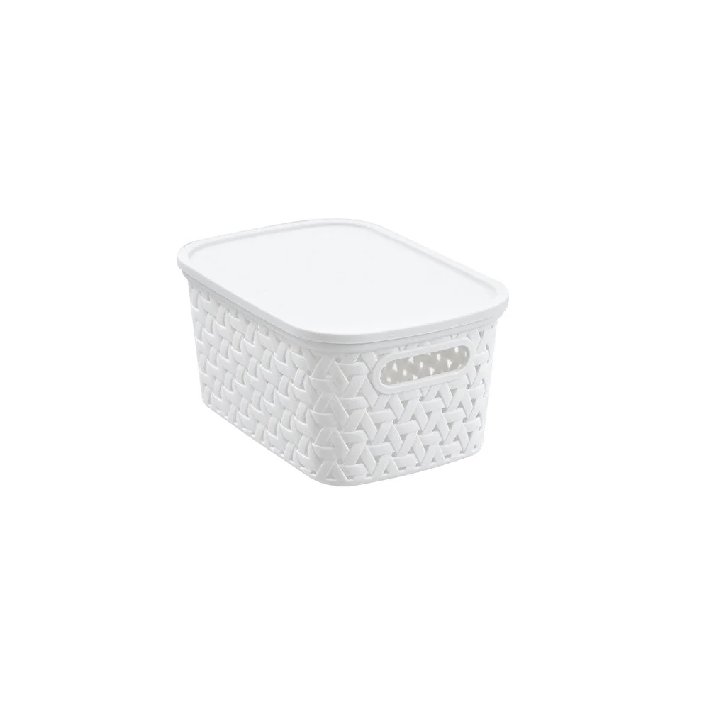 RATTAN BASKET LIDDED 3L 21.5X10.5X15CM 3 ASSTD - Image 13