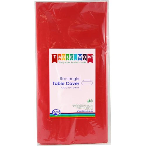 Rectangle Tablecover Red