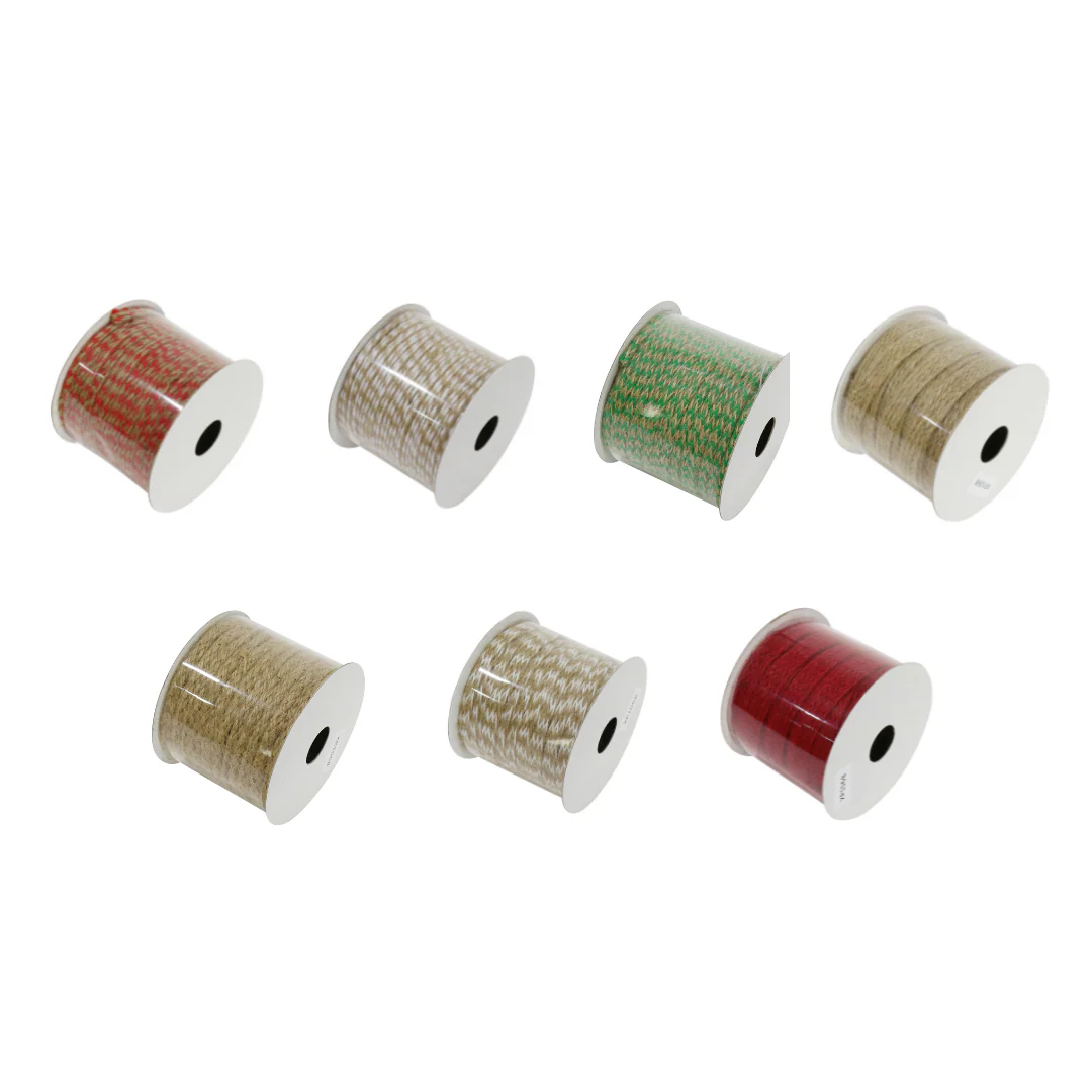 Ribbon Twine Mix 5m Assorted