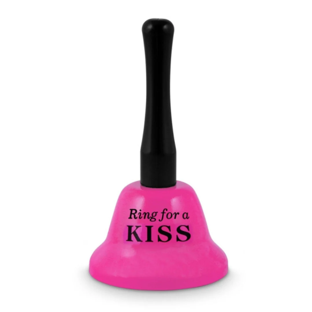 Ring For A Kiss Bell Pink