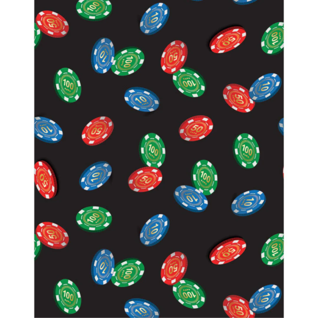 Roll The Dice Casino Plastic Tablecover