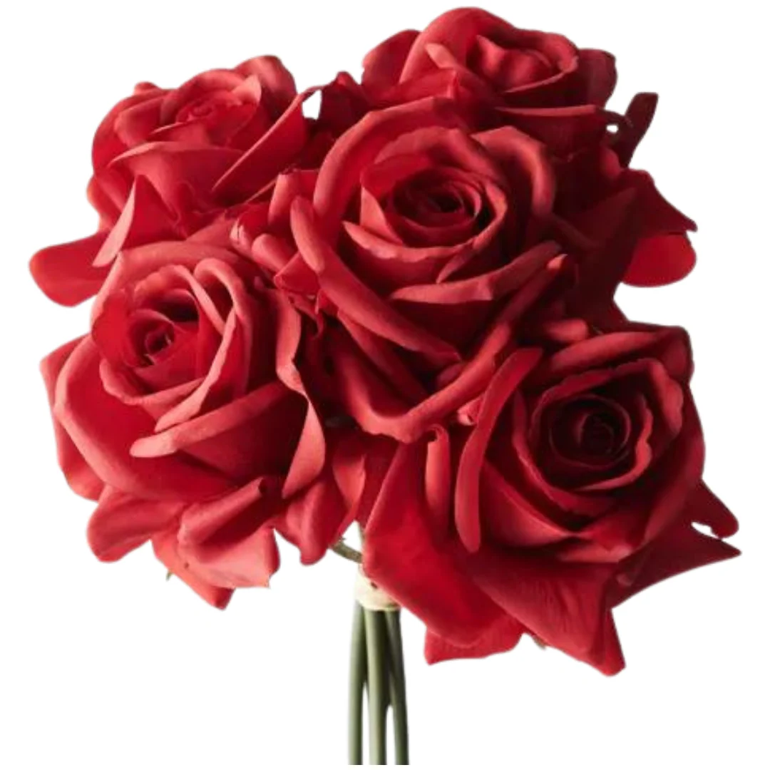 Rose Kaisa Bouquet Red 30cml - Image 3