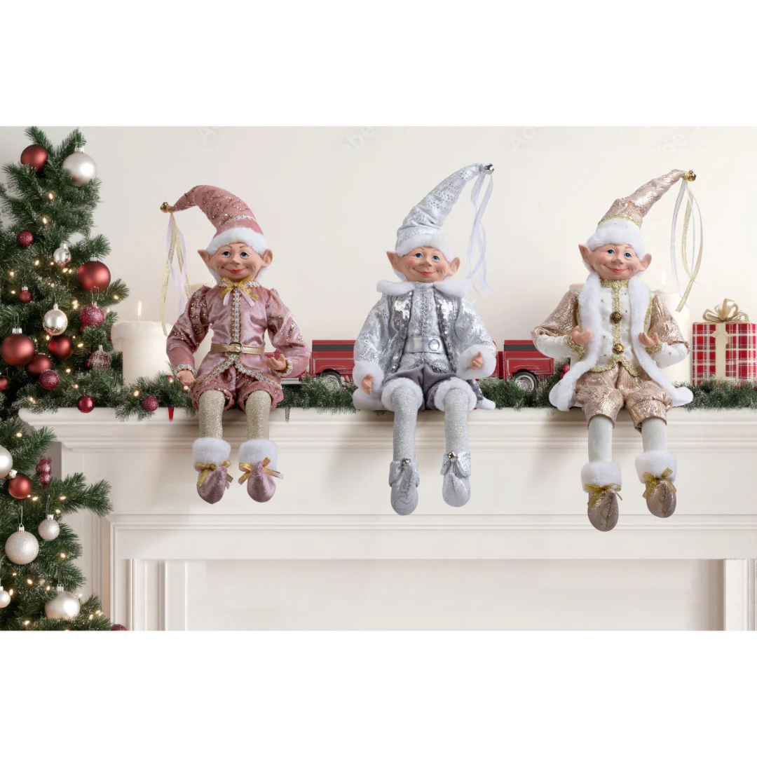 Royal Elf Doll Pink-Champagne-Silver 43cm Assorted - Image 5
