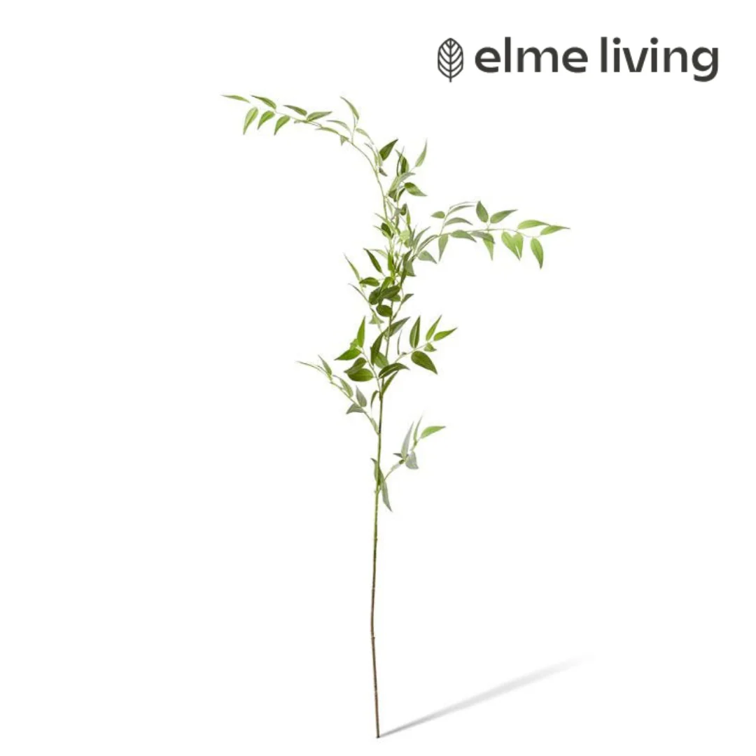 Ruscus Italian Leaf Spray Green 20x10x124cm