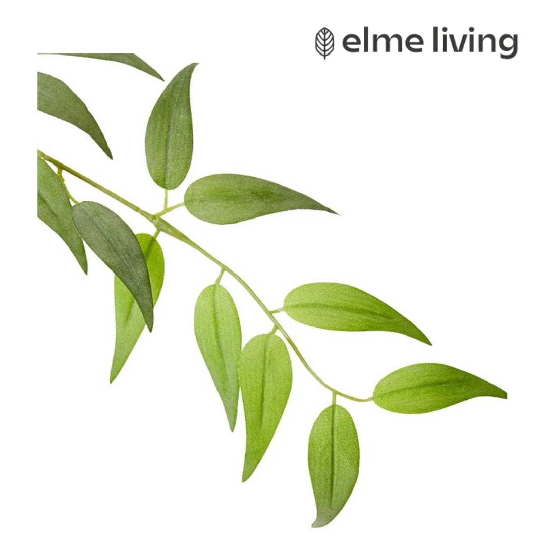 Ruscus Italian Leaf Spray Green 20x10x124cm - Image 2
