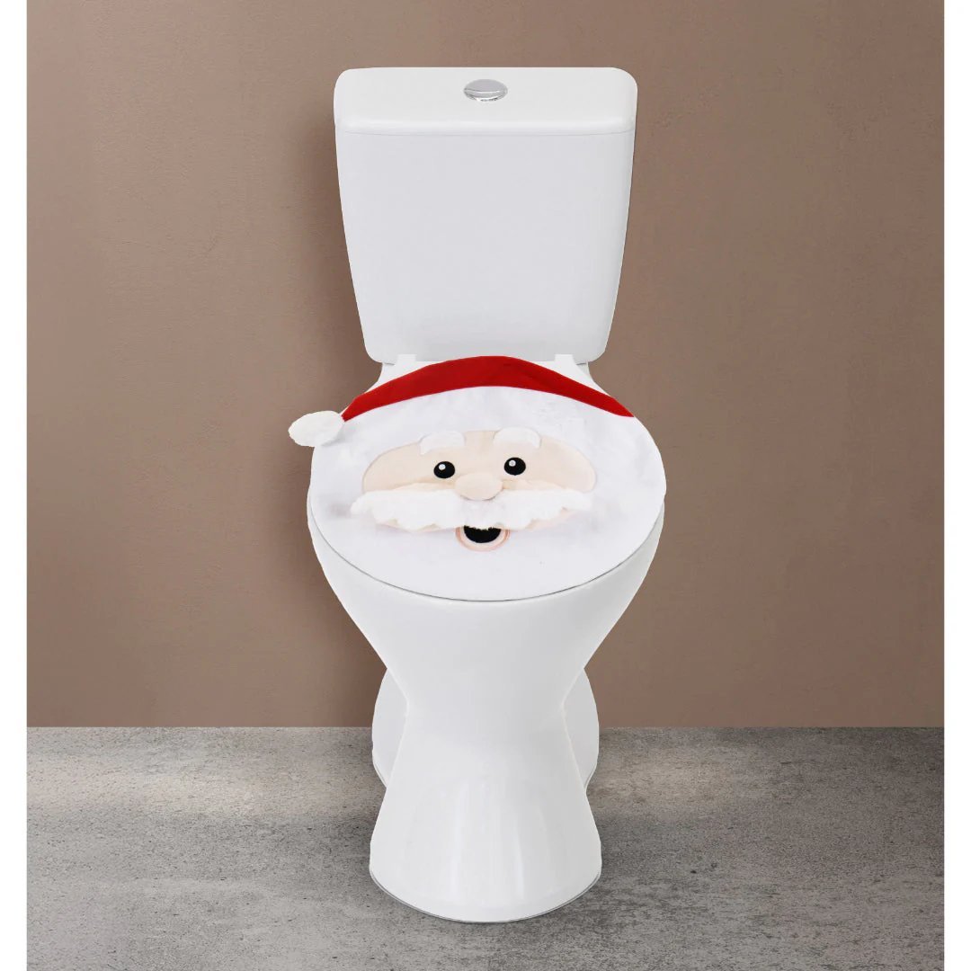 Santa Bogan Chic Toilet Seat Cover - Image 3