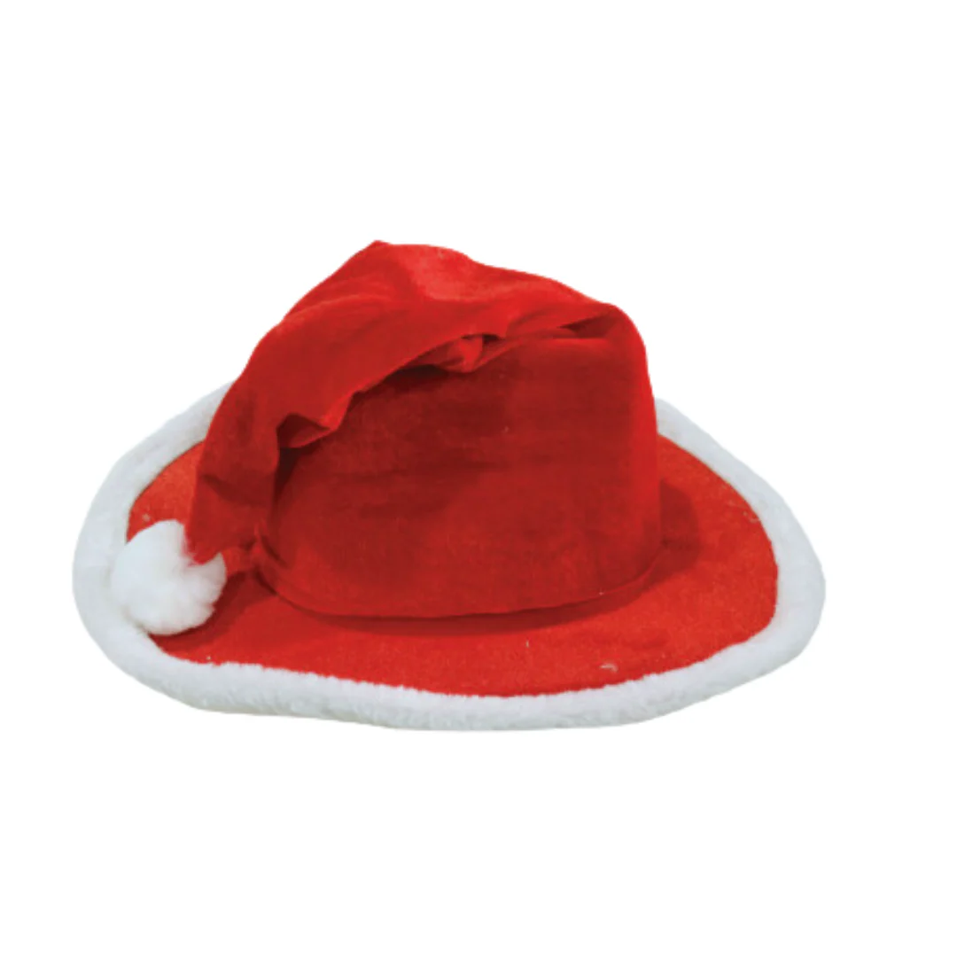 Santa Cowboy Hat Adult