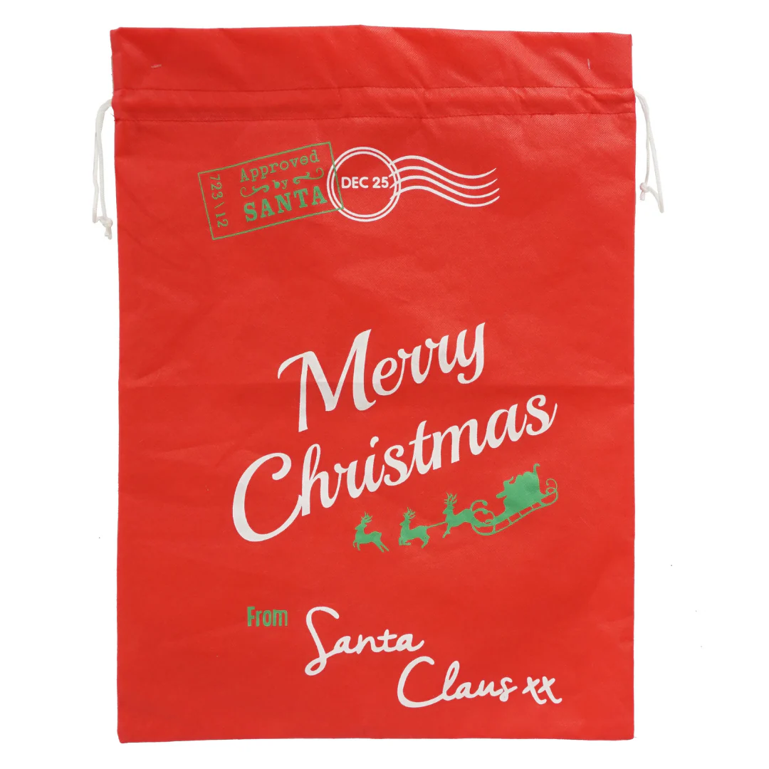 Santa Sack Non-Woven Print