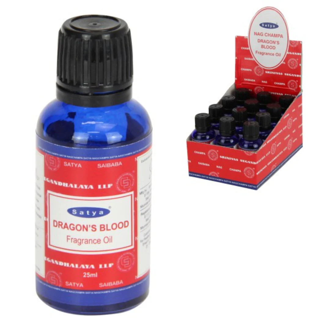 25ML SATYA DRAGONS BLOOD FRAGRANCE OIL