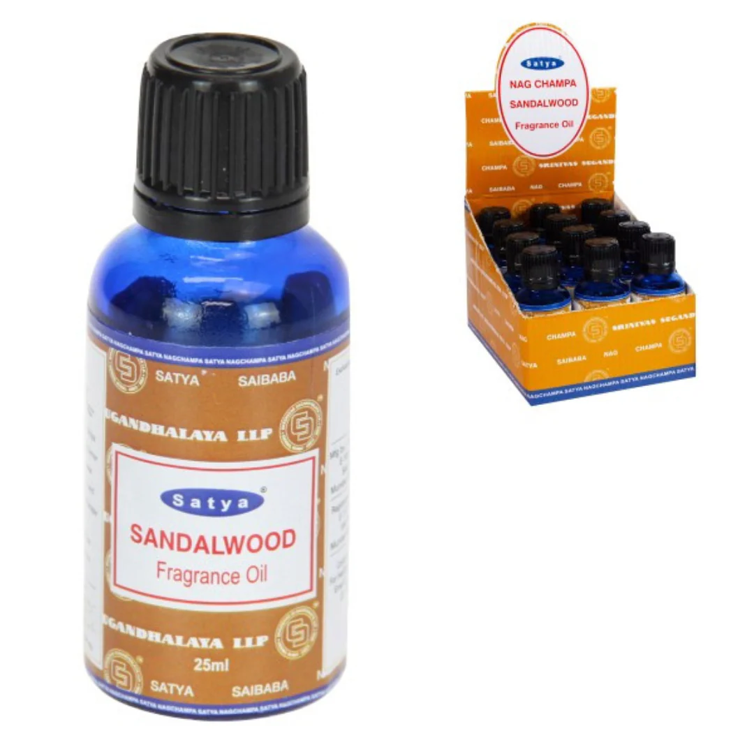 Satya Sandalwood Fragrance Oil 25Ml