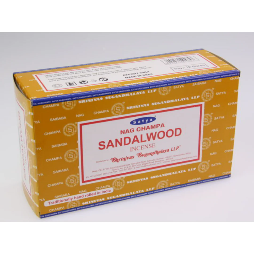 Satya Sandalwood Incense 15gms - Image 4