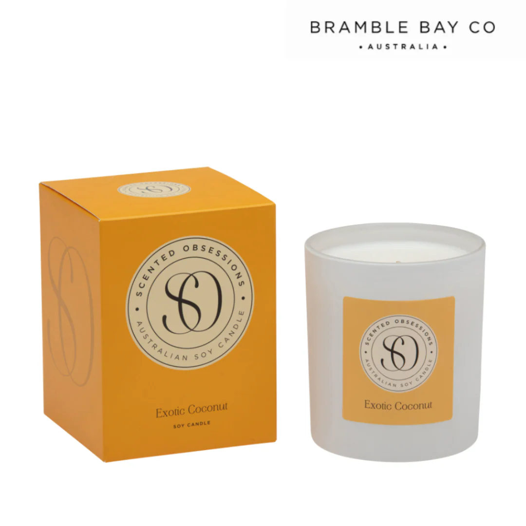 Scented Obsessions Topical Coconut Candle 300g