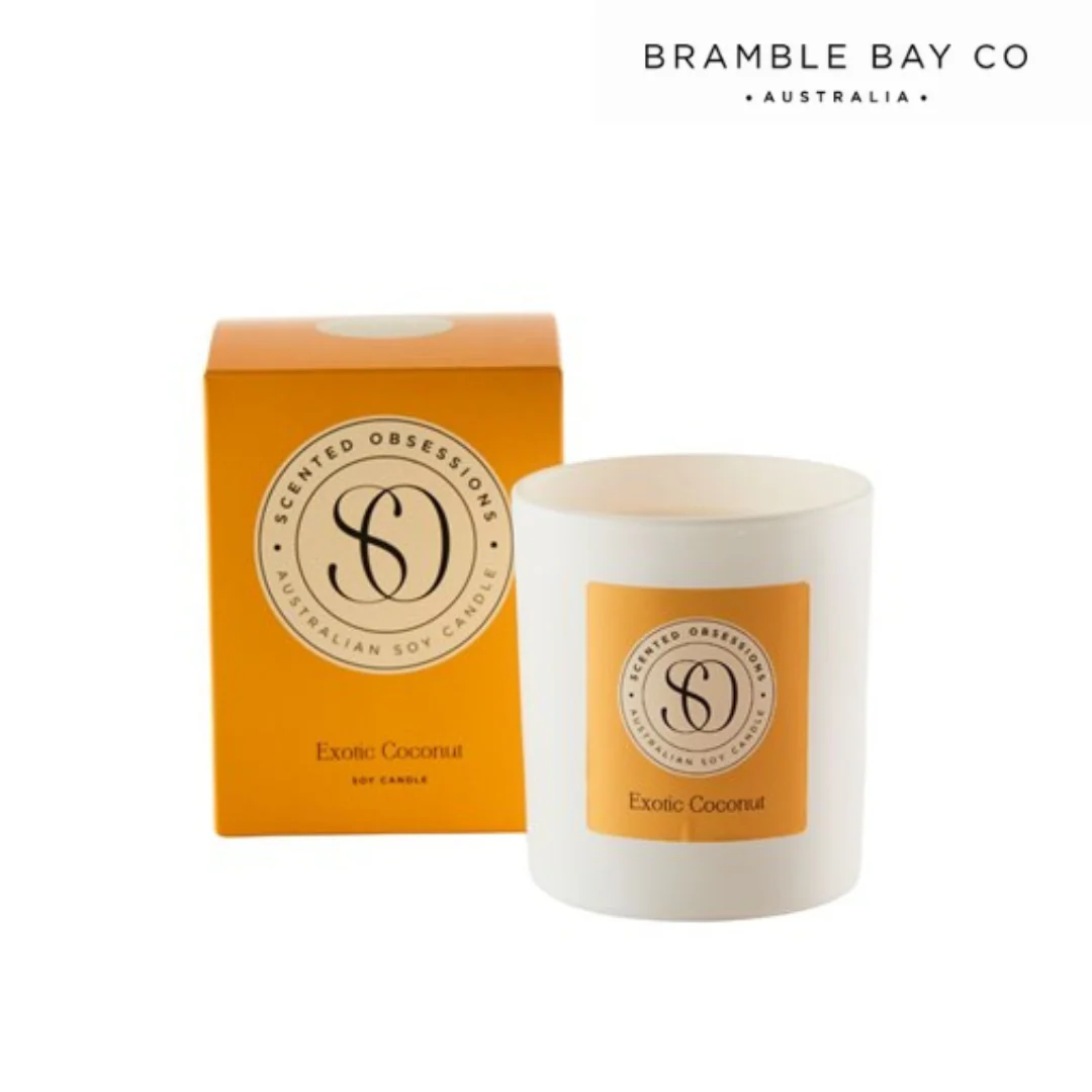Scented Obsessions Topical Coconut Candle 300g - Image 2