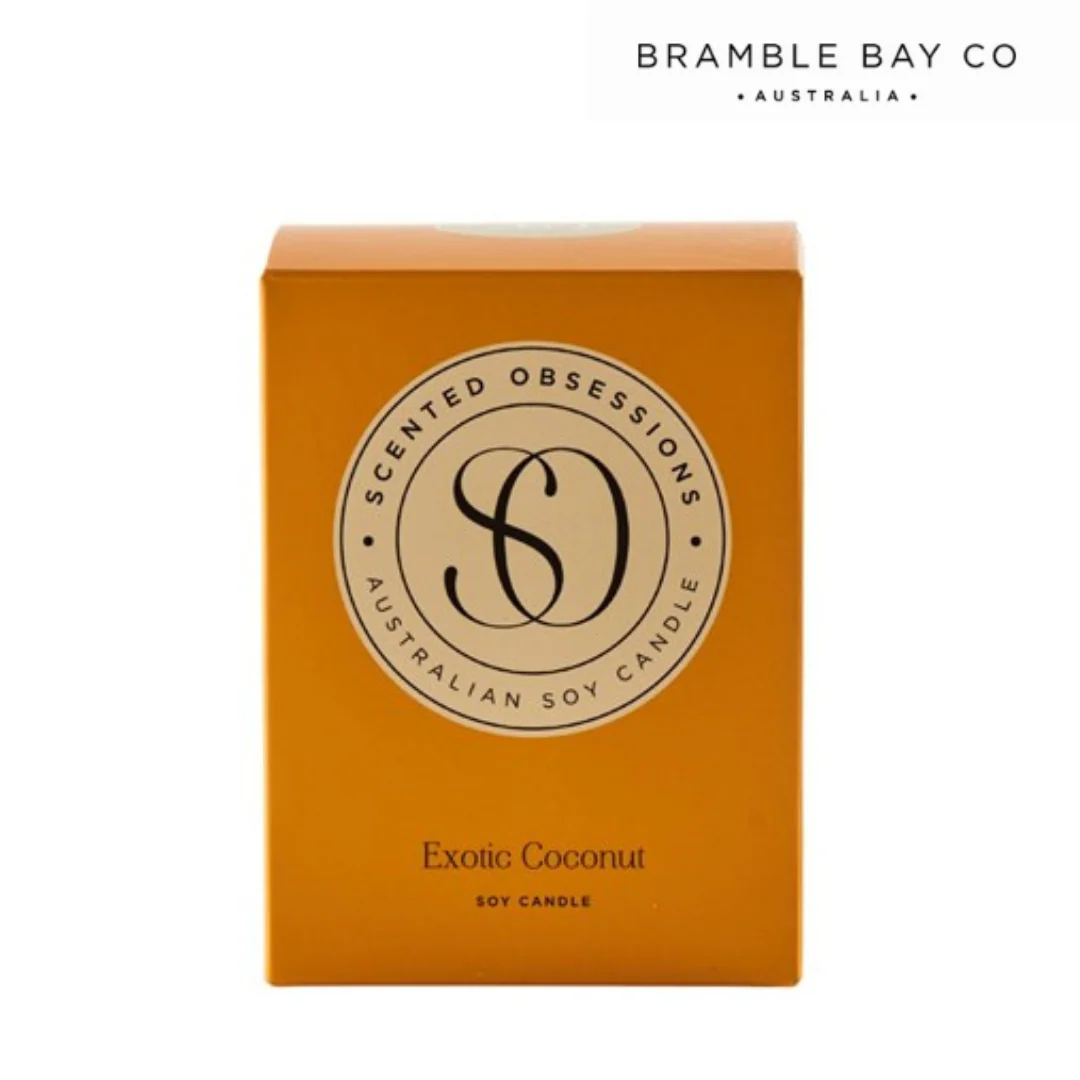 Scented Obsessions Topical Coconut Candle 300g - Image 4