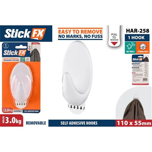 Self-Adhesive Hook-3KG-Rem-LARGE