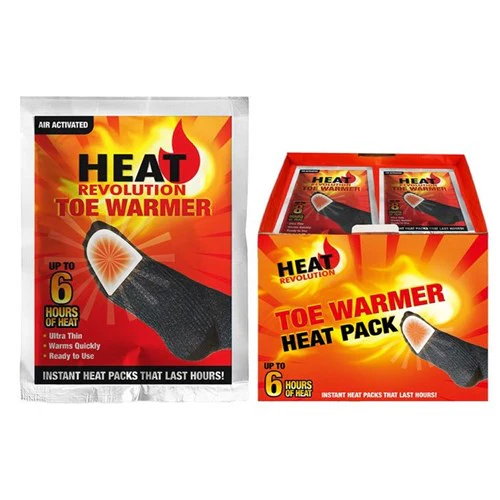 Self Heating Adhesive Toe Warmer 6hrs