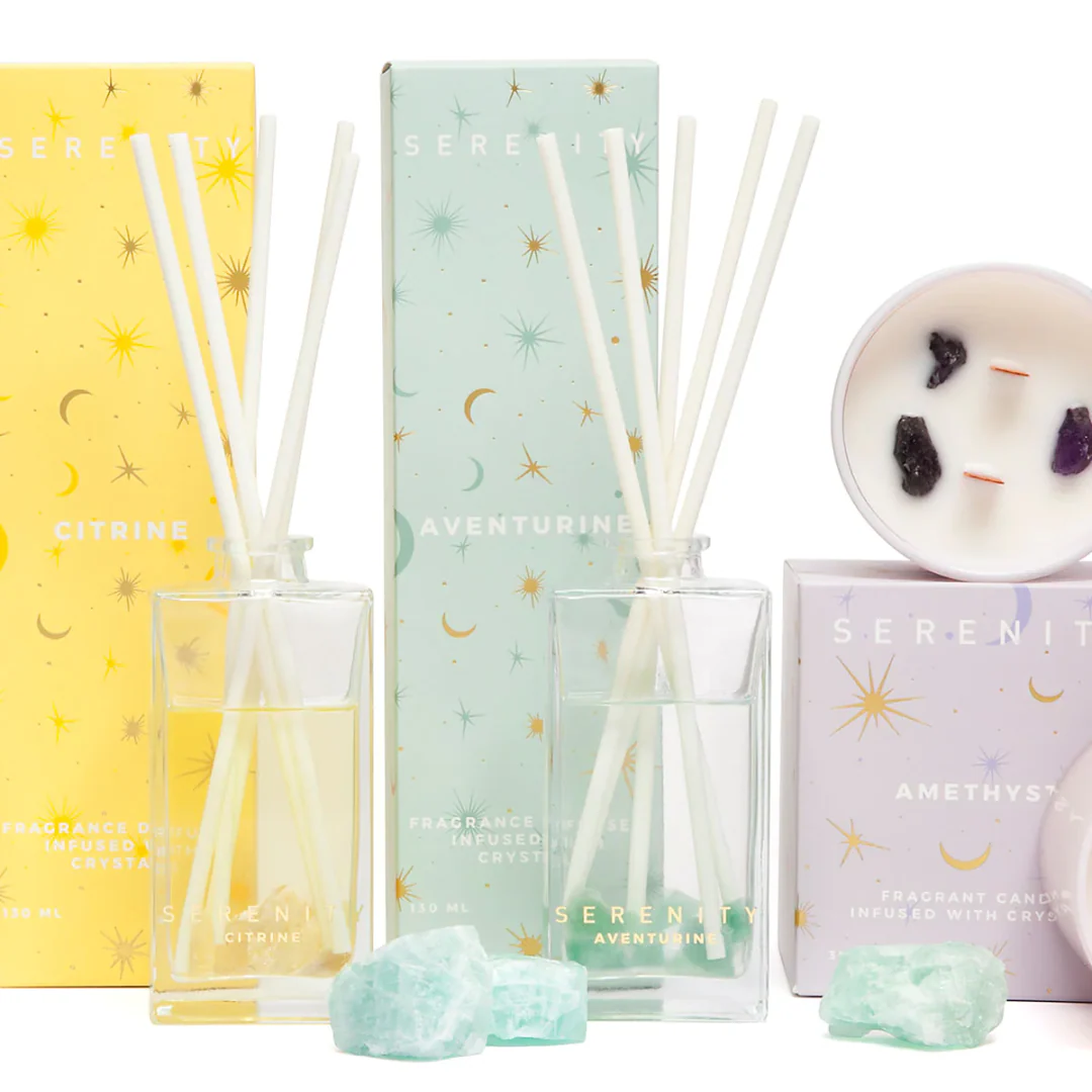 Crystal Diffuser 130ml Love Rose Quartz - Serenity - Image 2