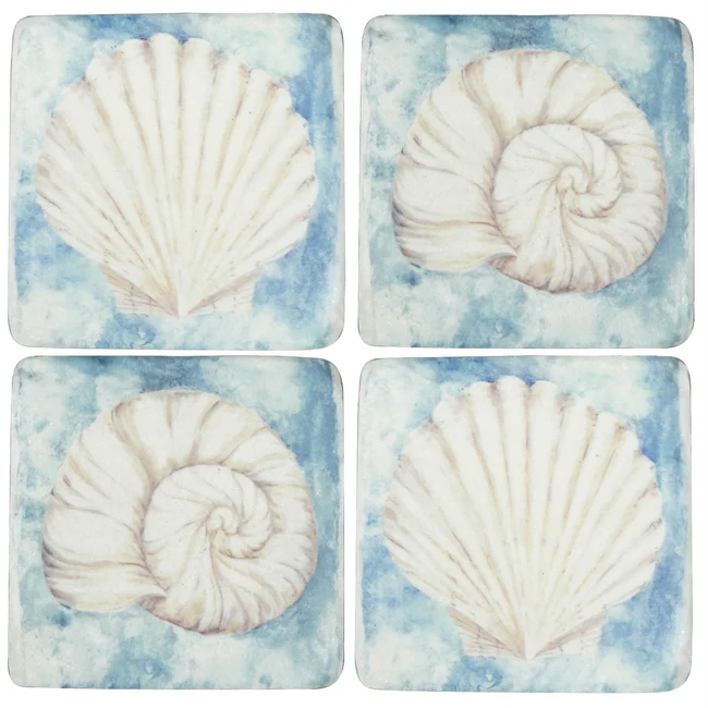 Set of 4 Spe-shell Rcoaster 10x10