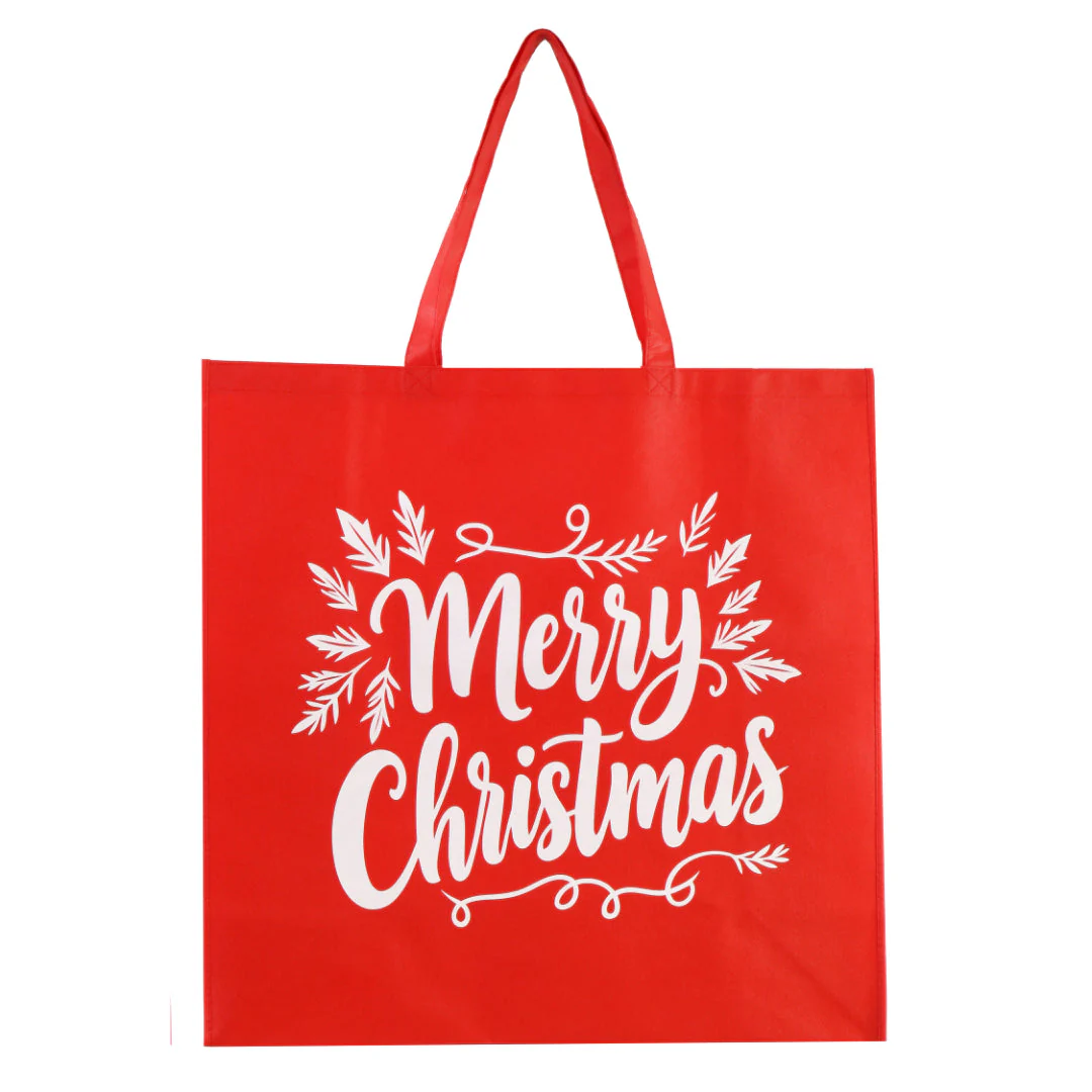 Shopper Bag Jumbo Merry Christmas Assorted - Image 4