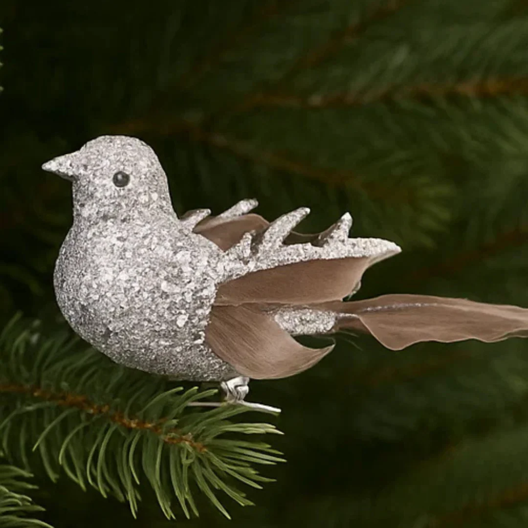 Silver Bird W/Clip 19.5cm