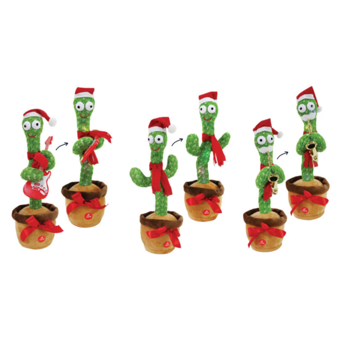 Sing N Twirl Cactus 34cm Assorted