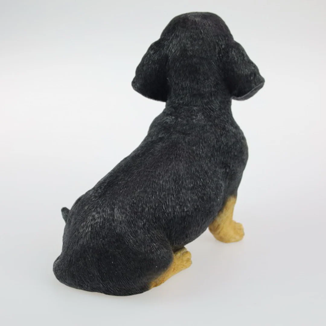 21CM SITTING SAUSAGE DOG - Image 2