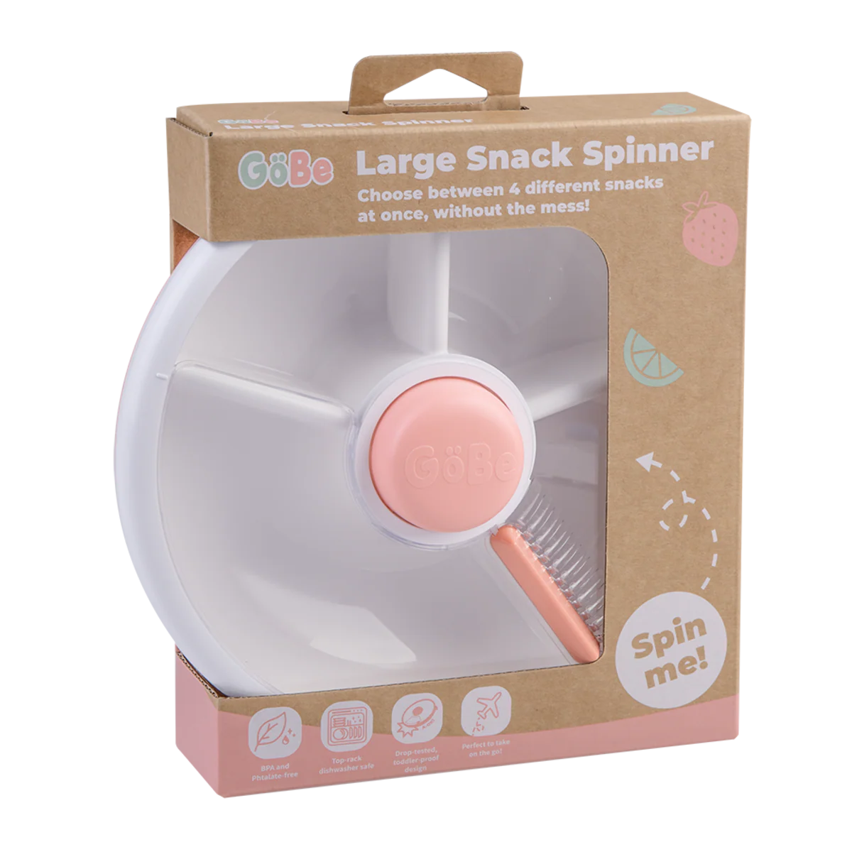 Gobe Snack Spinner Large Pink - Image 2