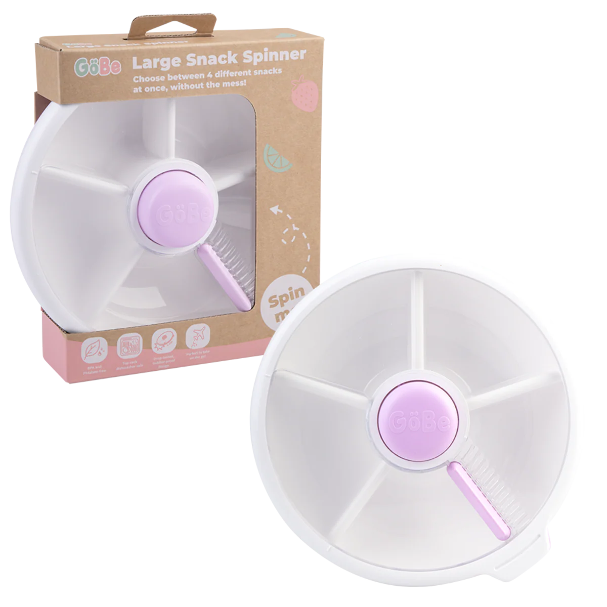 Gobe Snack Spinner Large Purple - Image 10
