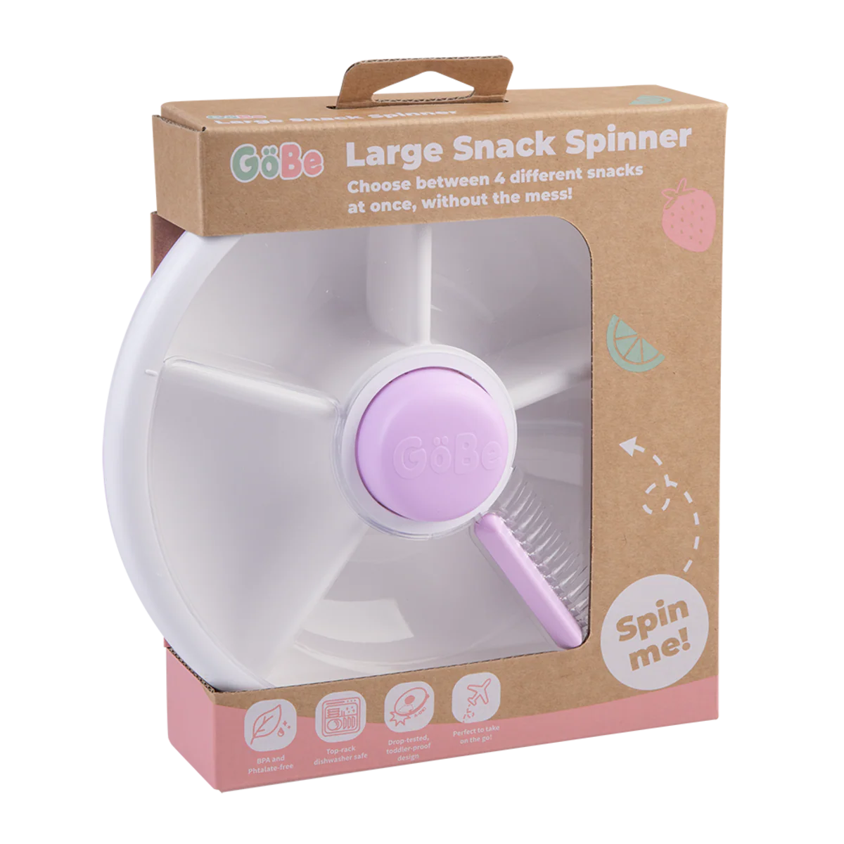 Gobe Snack Spinner Large Purple - Image 2