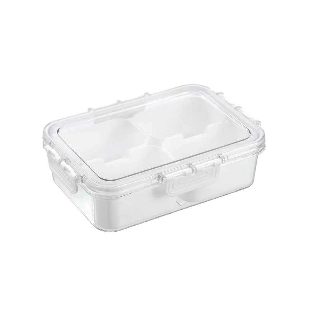 SNACKAL BOX 4 SECTION CONTAINER 24X17X6.8CM - Image 3