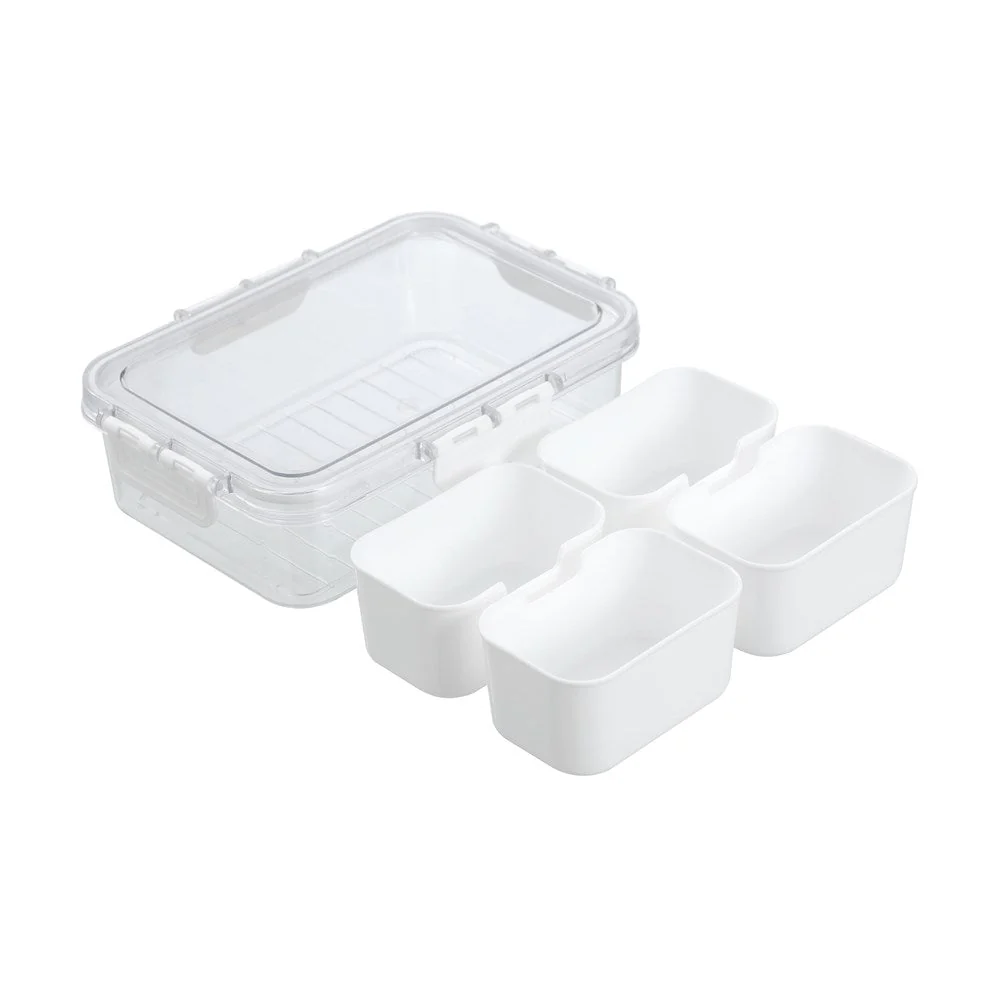 SNACKAL BOX 4 SECTION CONTAINER 24X17X6.8CM - Image 4