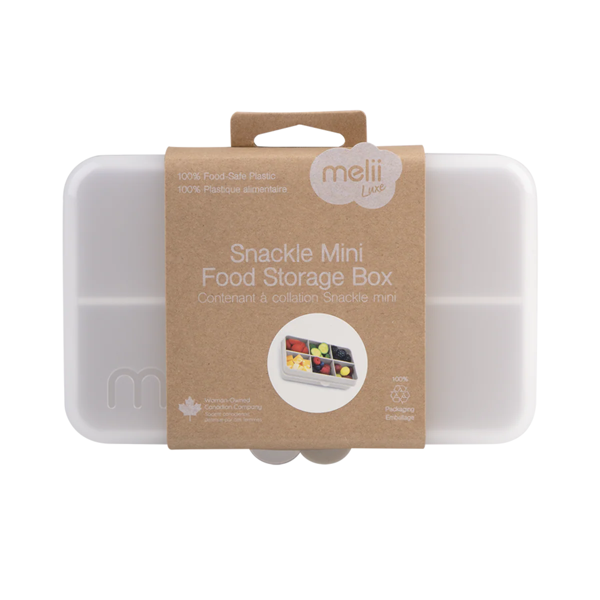 Melii Snackle Box Mini Ivory - Image 3